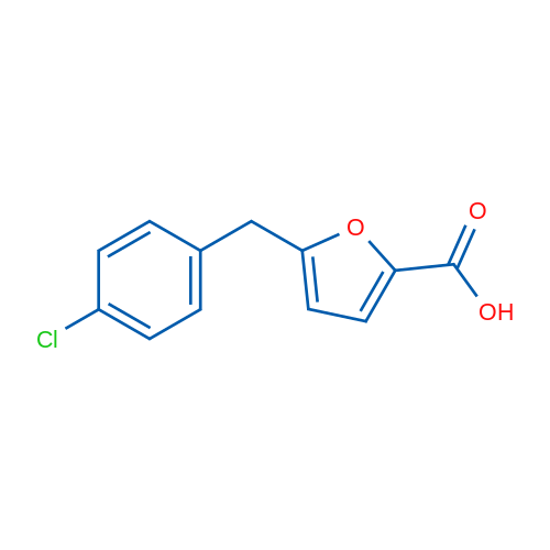 5-(4-Chlorobenzyl)furan-2-carboxylic acid 1g