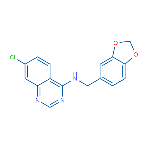 N-[(2H-1,3-Benzodioxol-5-yl)methyl]-7-chloroquinazolin-4-amine 1g