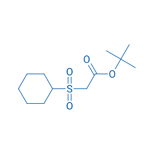 tert-Butyl 2-(cyclohexylsulfonyl)acetate 1g