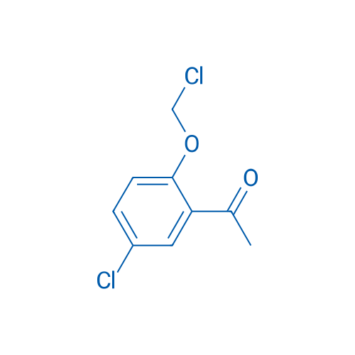 1-[5-Chloro-2-(chloromethoxy)phenyl]ethan-1-one 1g