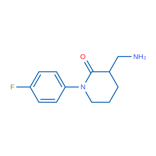 3-(Aminomethyl)-1-(4-fluorophenyl)piperidin-2-one 1g