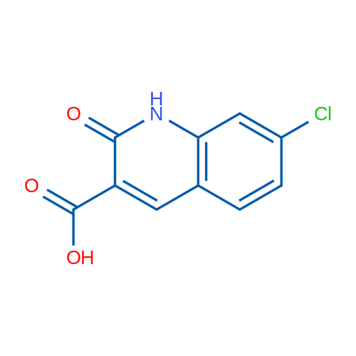 7-Chloro-2-oxo-1,2-dihydroquinoline-3-carboxylic acid 1g