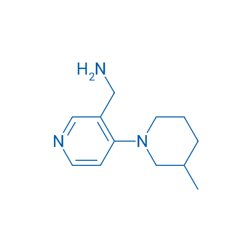 (4-(3-Methylpiperidin-1-yl)pyridin-3-yl)methanamine 1g