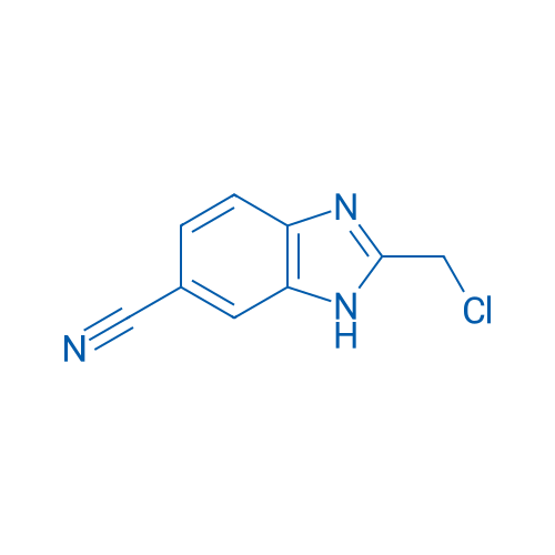 2-(Chloromethyl)-1H-benzo[d]imidazole-6-carbonitrile 250mg