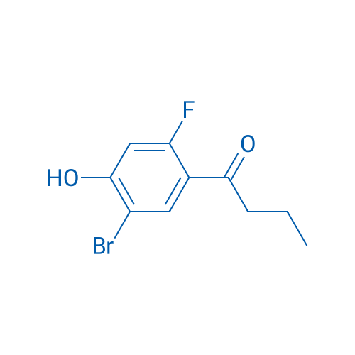 1-(5-Bromo-2-fluoro-4-hydroxyphenyl)butan-1-one 1g