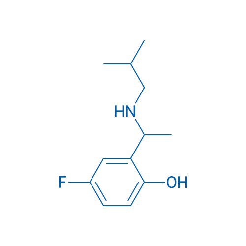 4-Fluoro-2-{1-[(2-methylpropyl)amino]ethyl}phenol 1g