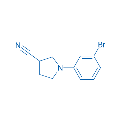 1-(3-BROMOPHENYL)PYRROLIDINE-3-CARBONITRILE 250mg