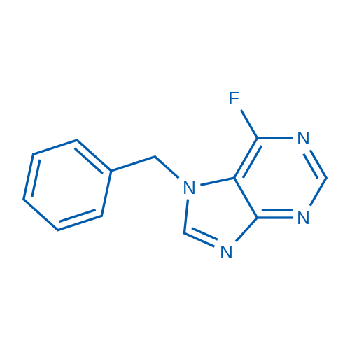 7-Benzyl-6-fluoro-7H-purine 1g