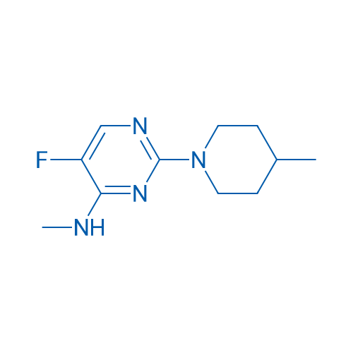 5-Fluoro-N-methyl-2-(4-methylpiperidin-1-yl)pyrimidin-4-amine 5g