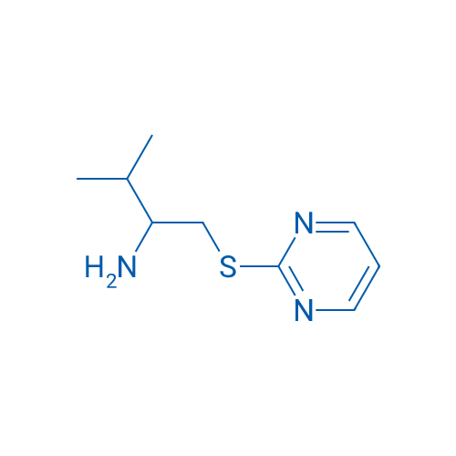 2-[(2-Amino-3-methylbutyl)sulfanyl]pyrimidine 1g