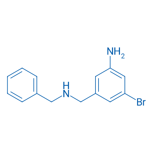 3-((Benzylamino)methyl)-5-bromoaniline 1g