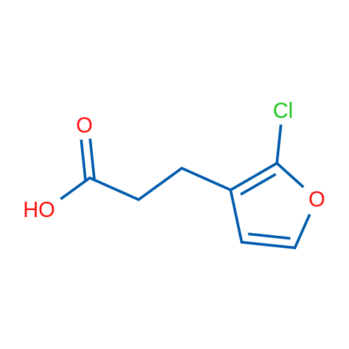 3-(2-Chlorofuran-3-yl)propanoic acid 1g