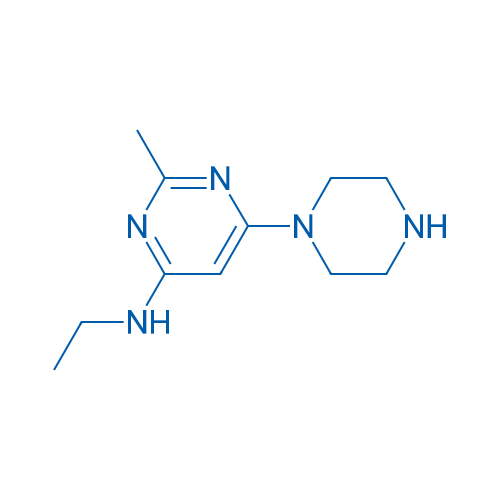 N-Ethyl-2-methyl-6-(piperazin-1-yl)pyrimidin-4-amine 5g