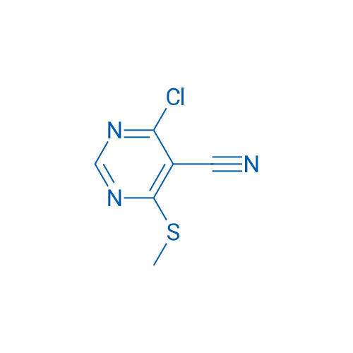 4-Chloro-6-(methylthio)pyrimidine-5-carbonitrile 5g