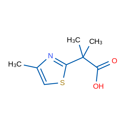 2-Methyl-2-(4-methyl-1,3-thiazol-2-yl)propanoic acid 1g