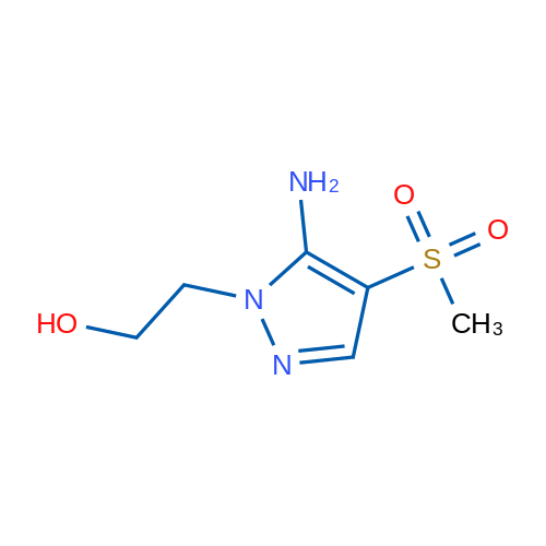2-(5-Amino-4-(methylsulfonyl)-1H-pyrazol-1-yl)ethanol 1g