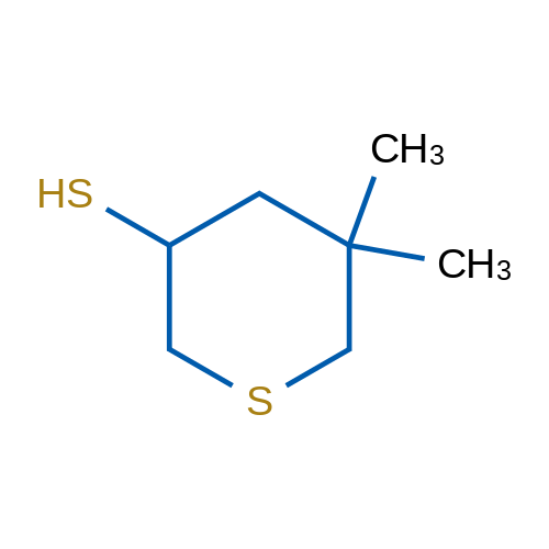 5,5-Dimethylthiane-3-thiol 1g