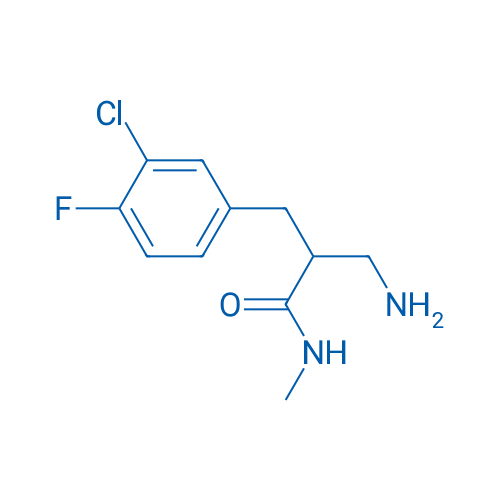 3-Amino-2-[(3-chloro-4-fluorophenyl)methyl]-N-methylpropanamide 1g