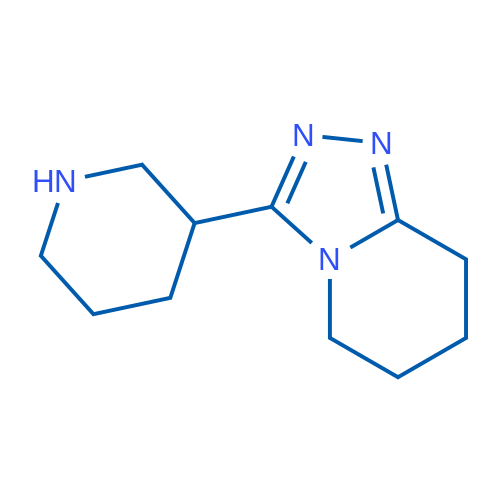 3-(Piperidin-3-yl)-5,6,7,8-tetrahydro-[1,2,4]triazolo[4,3-a]pyridine 1g