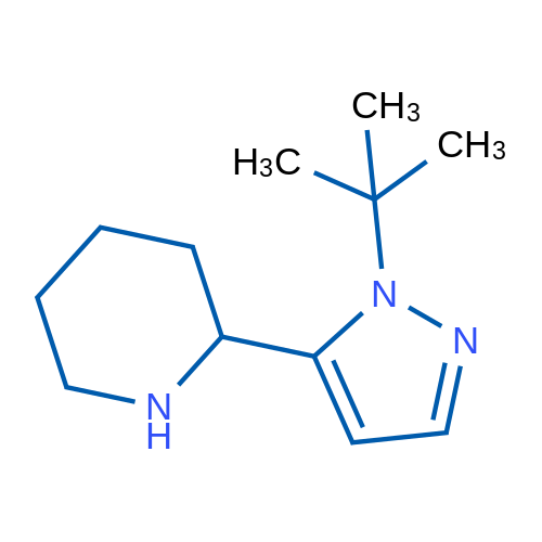 2-(1-(tert-Butyl)-1H-pyrazol-5-yl)piperidine 1g
