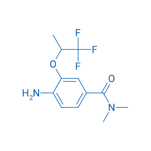 4-Amino-N,N-dimethyl-3-((1,1,1-trifluoropropan-2-yl)oxy)benzamide 1g