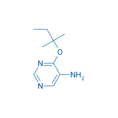 4-[(2-Methylbutan-2-yl)oxy]pyrimidin-5-amine 1g