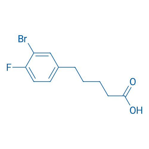 5-(3-Bromo-4-fluorophenyl)pentanoic acid 1g