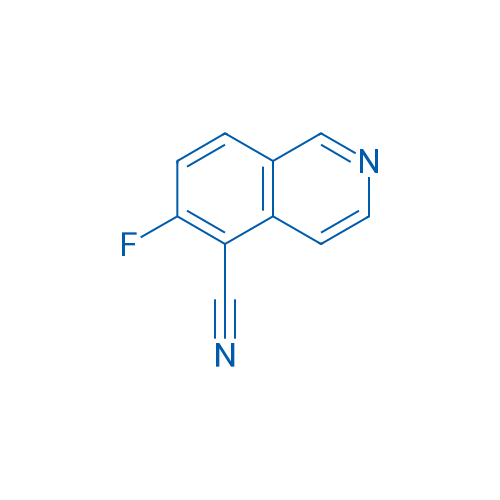 6-Fluoroisoquinoline-5-carbonitrile 250mg