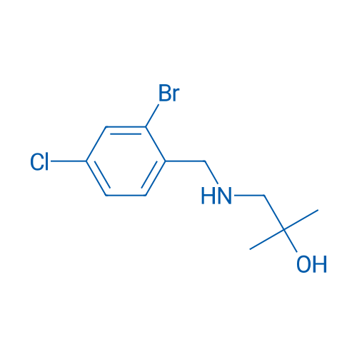 1-{[(2-bromo-4-chlorophenyl)methyl]amino}-2-methylpropan-2-ol 1g