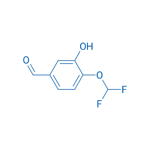 4-(Difluoromethoxy)-3-hydroxybenzaldehyde 250mg