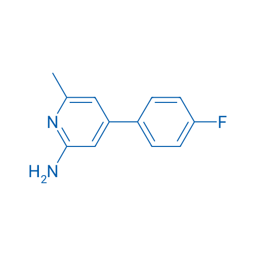 4-(4-Fluorophenyl)-6-methylpyridin-2-amine 1g