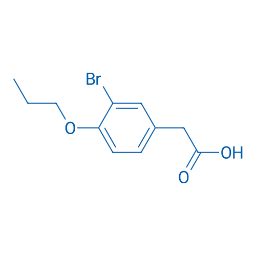 2-(3-Bromo-4-propoxyphenyl)acetic acid 5g