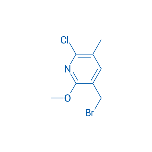 3-(Bromomethyl)-6-chloro-2-methoxy-5-methylpyridine 1g