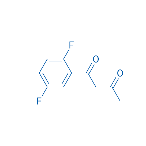 1-(2,5-Difluoro-4-methylphenyl)butane-1,3-dione 1g
