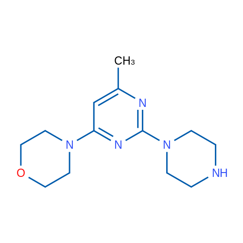 4-(6-Methyl-2-(piperazin-1-yl)pyrimidin-4-yl)morpholine 1g