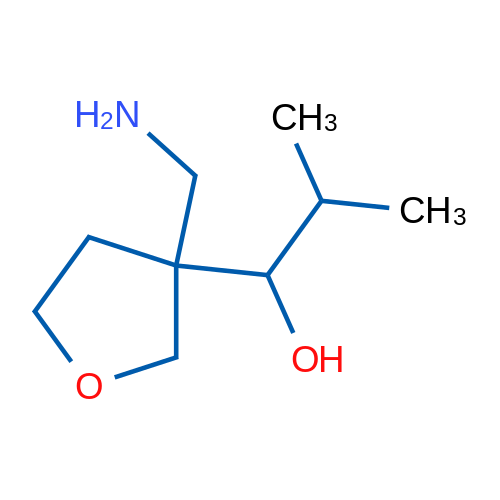 1-[3-(Aminomethyl)oxolan-3-yl]-2-methylpropan-1-ol 1g