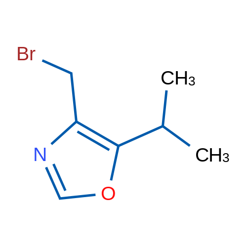 4-(Bromomethyl)-5-(propan-2-yl)-1,3-oxazole 1g