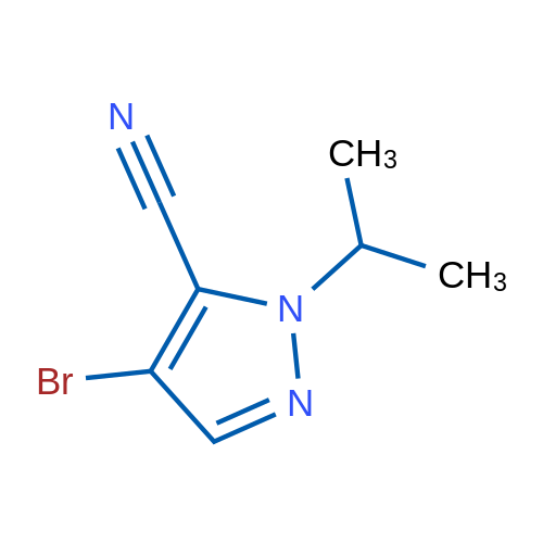 4-Bromo-1-(propan-2-yl)-1H-pyrazole-5-carbonitrile 1g