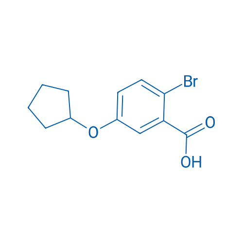 2-Bromo-5-(cyclopentyloxy)benzoic acid 5g