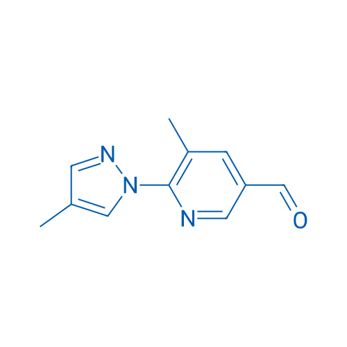 5-Methyl-6-(4-methyl-1h-pyrazol-1-yl)pyridine-3-carbaldehyde 1g