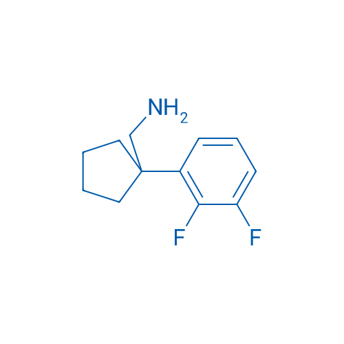 (1-(2,3-Difluorophenyl)cyclopentyl)methanamine 250mg