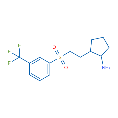 2-{2-[3-(trifluoromethyl)benzenesulfonyl]ethyl}cyclopentan-1-amine 1g