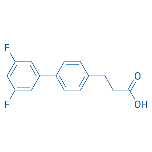 3-(3',5'-Difluoro-[1,1'-biphenyl]-4-yl)propanoic acid 5g