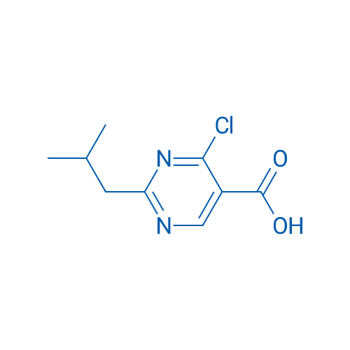 4-Chloro-2-(2-methylpropyl)pyrimidine-5-carboxylic acid 1g