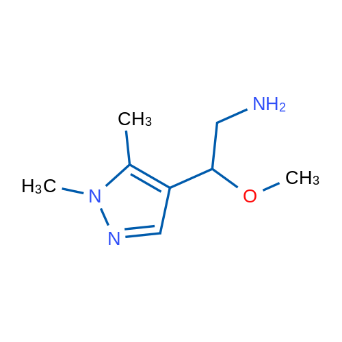 2-(1,5-Dimethyl-1H-pyrazol-4-yl)-2-methoxyethan-1-amine 1g