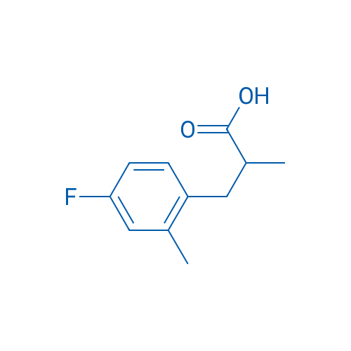 3-(4-Fluoro-2-methylphenyl)-2-methylpropanoic acid 250mg