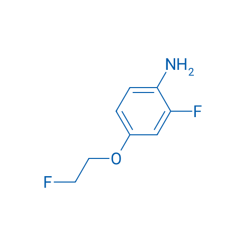 2-Fluoro-4-(2-fluoroethoxy)aniline 250mg