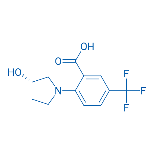 (S)-2-(3-Hydroxypyrrolidin-1-yl)-5-(trifluoromethyl)benzoic acid 1g