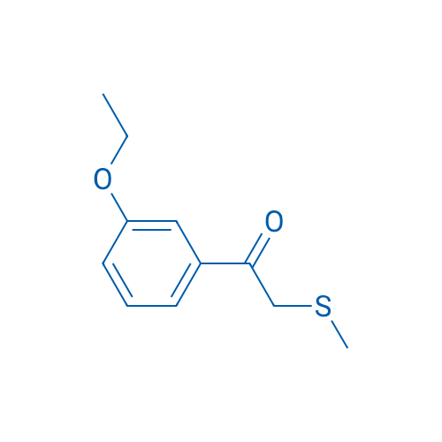 1-(3-ethoxyphenyl)-2-(methylsulfanyl)ethan-1-one 1g