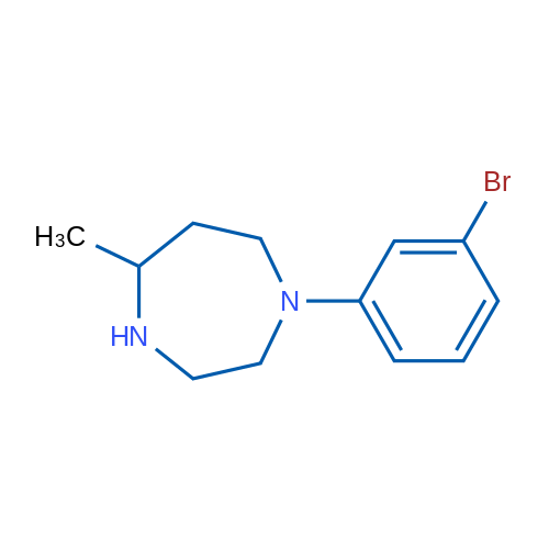1-(3-Bromophenyl)-5-methyl-1,4-diazepane 1g
